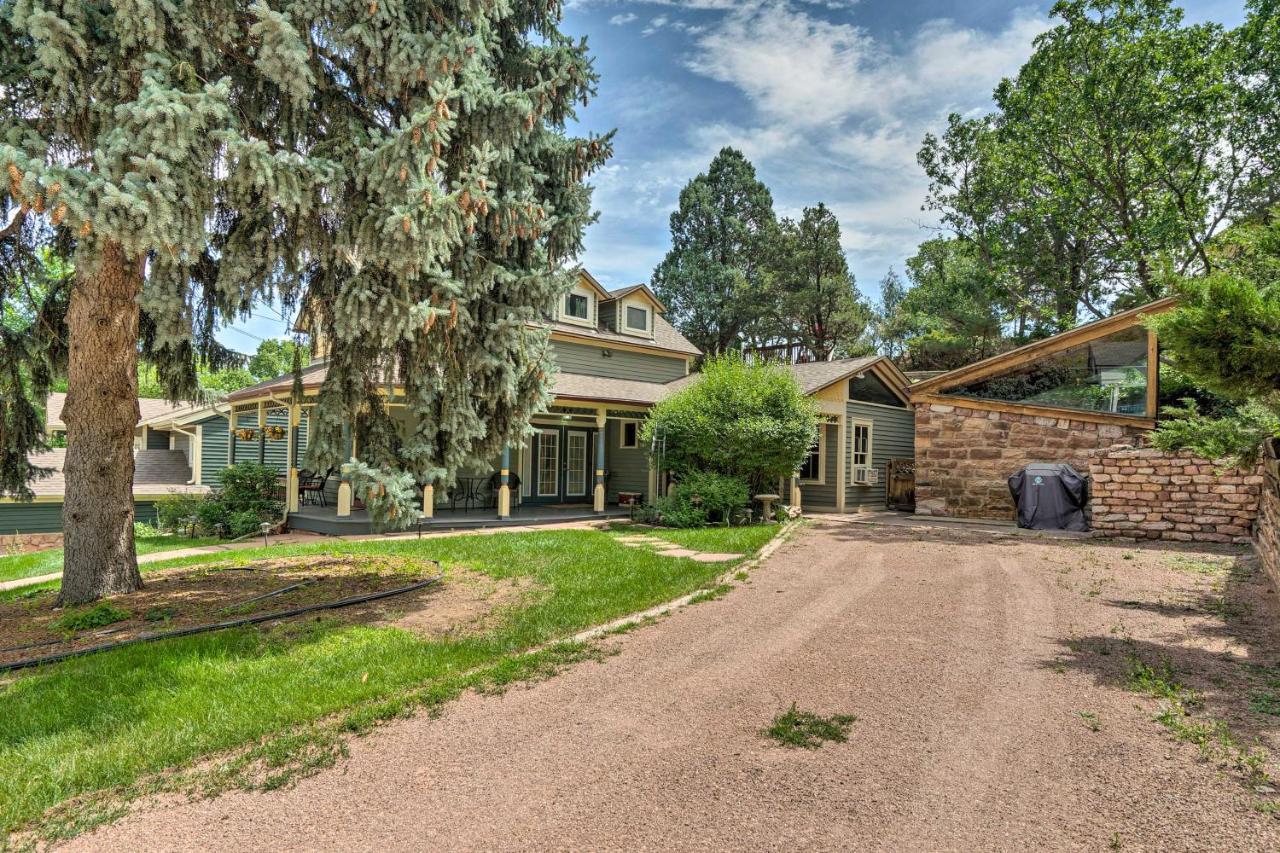 Historic Manitou Springs Victorian Walk Downtown! Villa Bagian luar foto